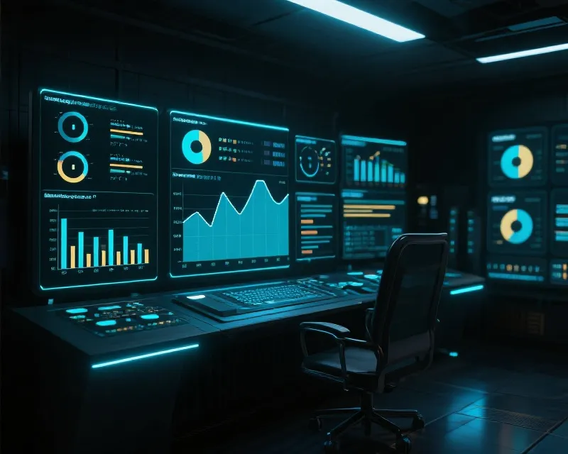 实时数据与走势观察示意图